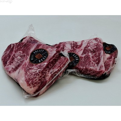 BV01 澳洲BELL VALLEY黑安格斯牛前胸肉DECKLE(300日穀飼，MB4+，約400~700g/包，空運冰鮮貨)網購原價HK$333.00/kg，會員HK$299.00/kg(價格以過磅為準)